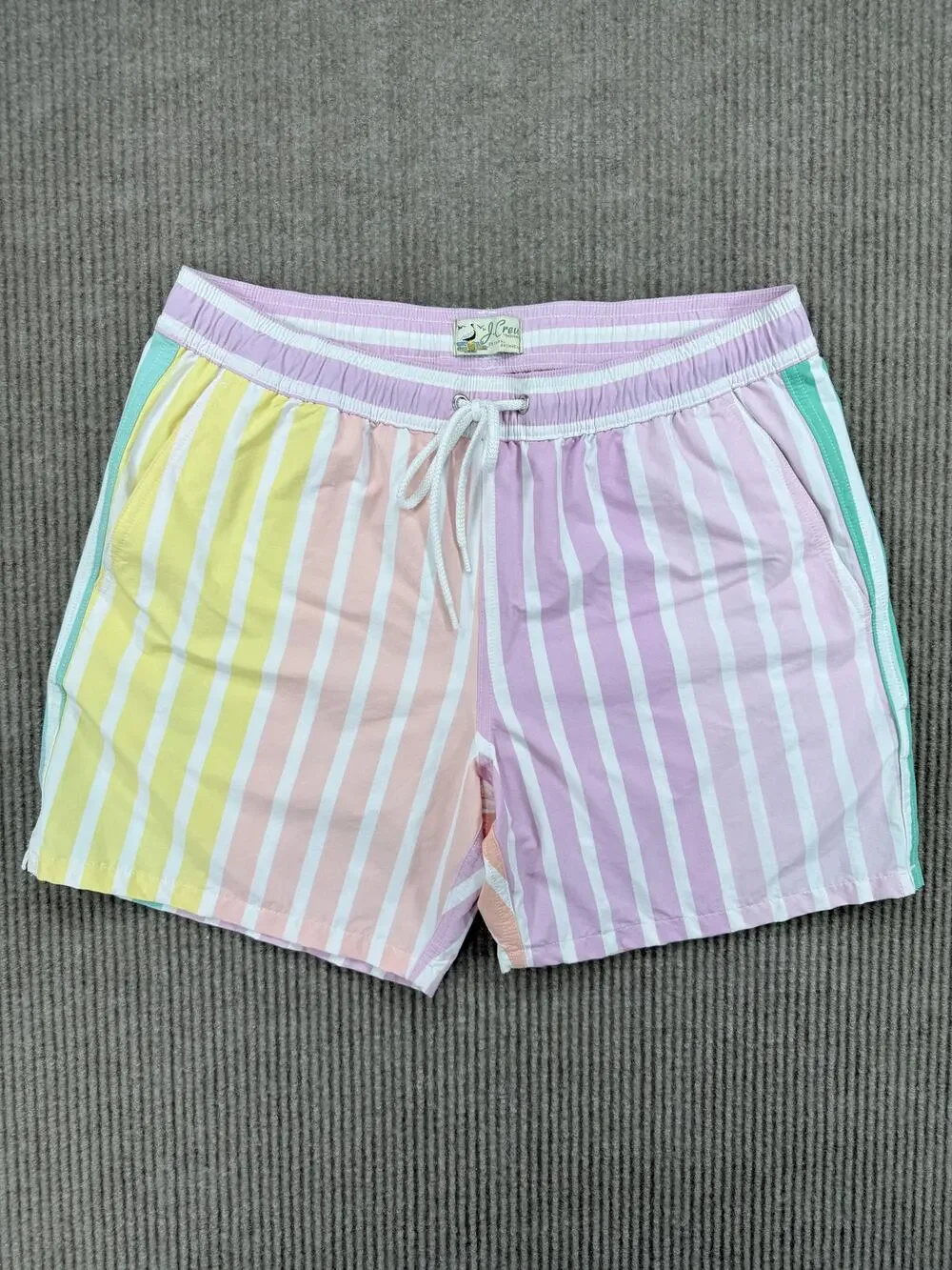 J.Crew Mens Pastel Multistripe 6